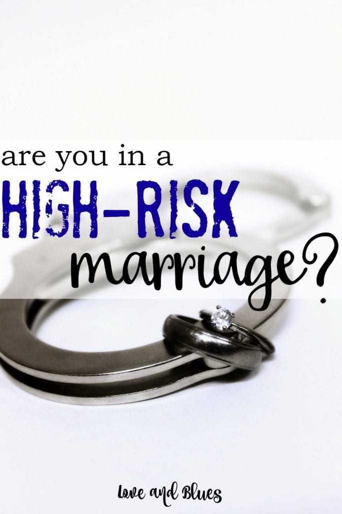 Woah. I knew police marriages were higher risk for divorce, but I didn't realize how high... and I never considered other things, like financial issues making you higher risk for divorce! These are great tips on taking care of a high risk marriage.