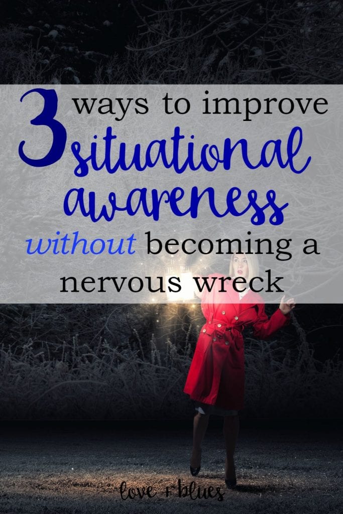 Yes, yes, yes! This is super important. If you want to concealed carry AT ALL as a woman, situational awareness is the #1 skill you need to hone.