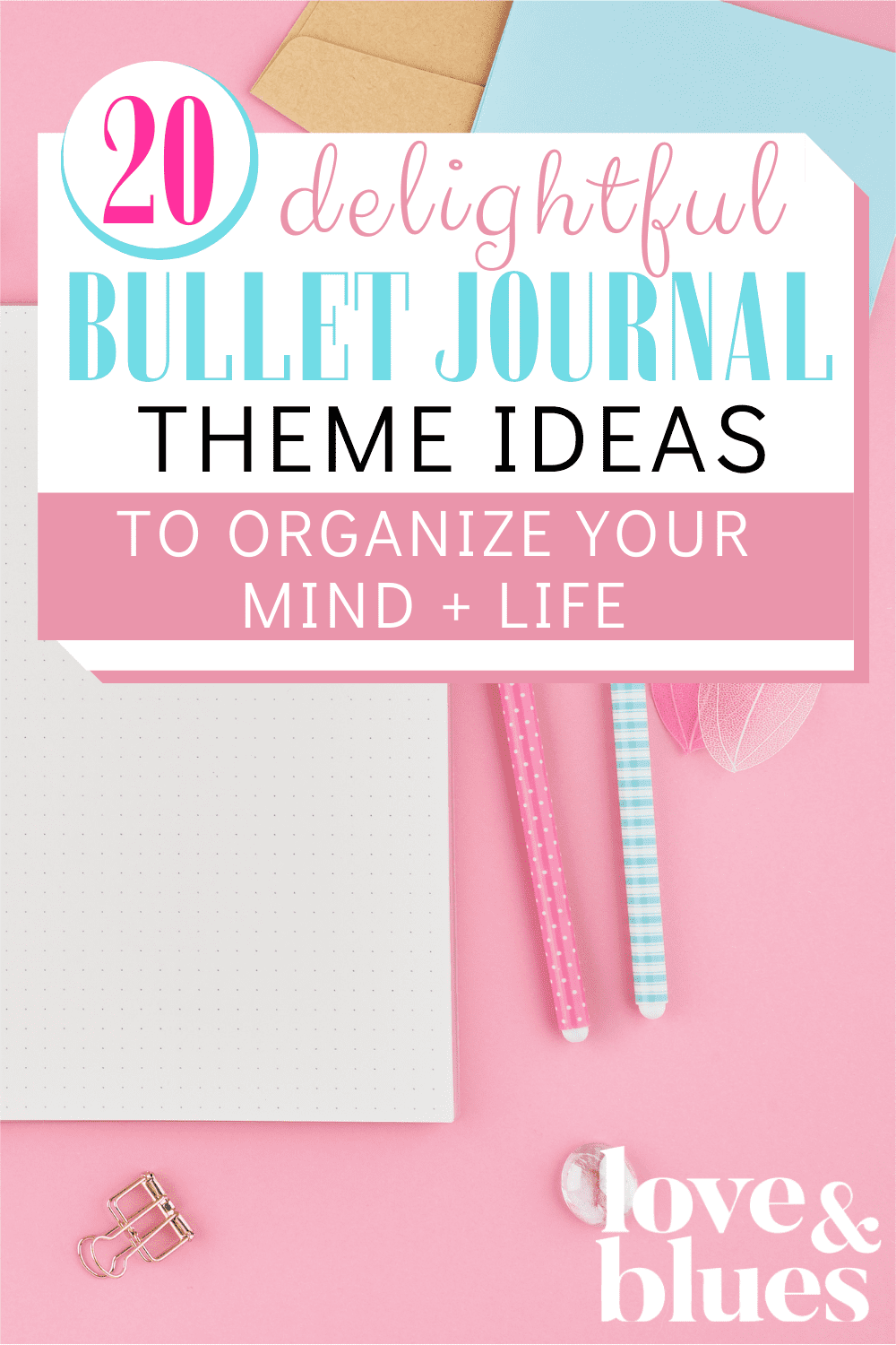 These are super fun bullet journal theme ideas! Must try some of them.