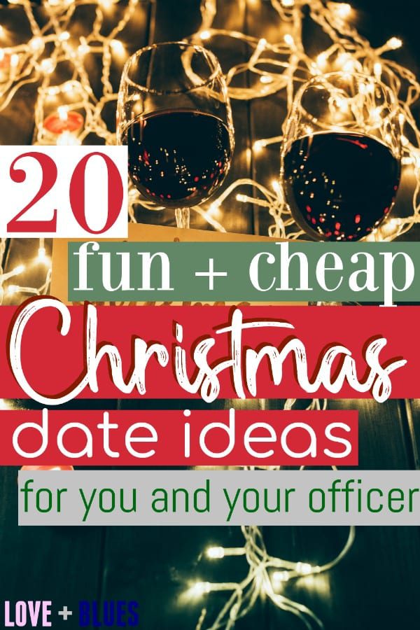 These are super fun Christmas date ideas! I mean honestly even if you're not an officer these are great ideas, but lots of them are super flexible. Perfect for police wives.