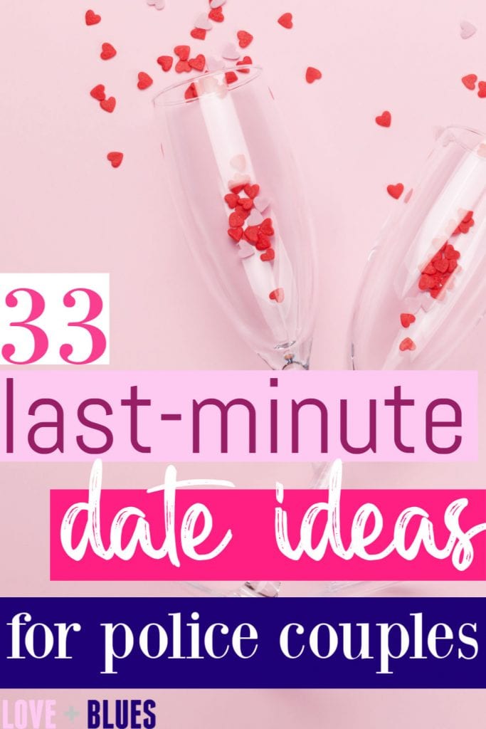 Perfect last minute date ideas for when you're not expecting time with hubby :)