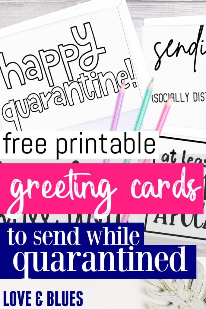 Quarantine greeting cards pinterest