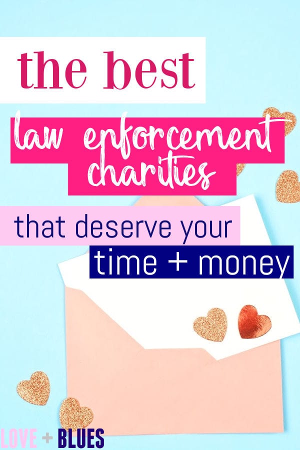 These are wonderful police charities to donate to!
